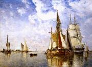 unknow artist Seascape, boats, ships and warships. 19 china oil painting reproduction